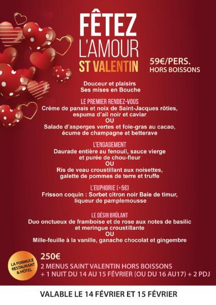 Saint-Valentin : Une Soirée Magique et des Offres Uniques 